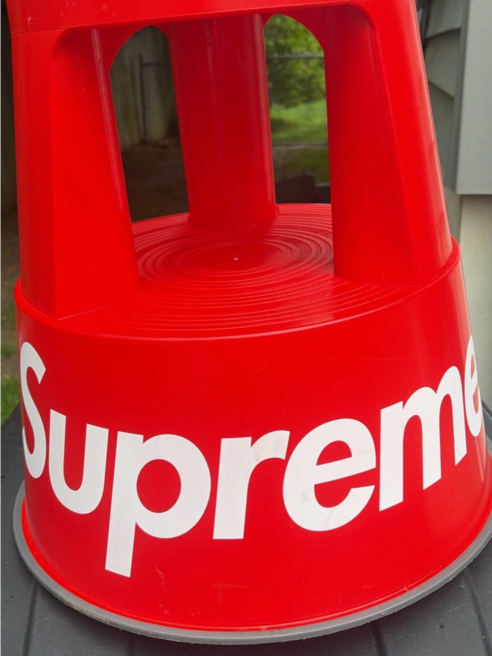 Supreme Red WEDO kickstool